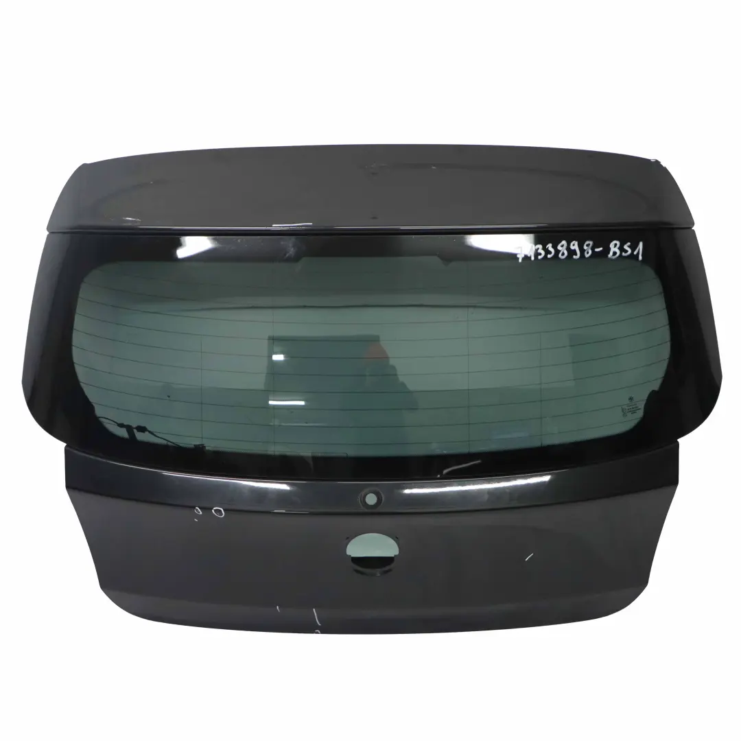 Trunk Lid Tailgate Boot Lid Black Sapphire Metallic - 475 to BMW E81 E87 with Part number 7133898 BMW E81 E87 Trunk Lid Tailgate Boot Lid Black Sapphire Metallic - 475 - SKU 7133898-BS1 - Part number 7133898