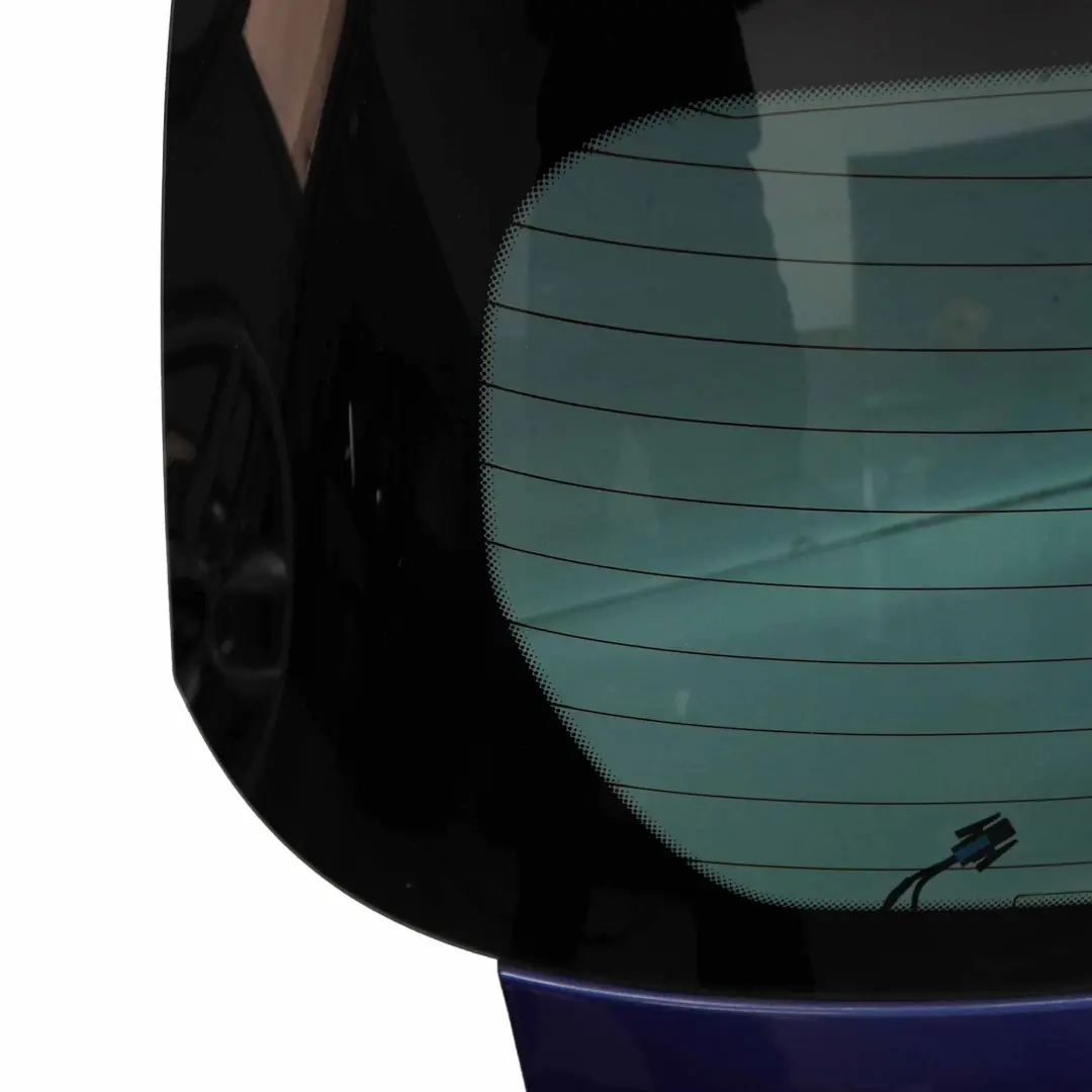 BMW E81 E87 Boot Trunk Lid Tailgate Tiefseeblau Deep Sea Blue Metallic - A76 - SKU 7133898-DSB - Part number 7133898