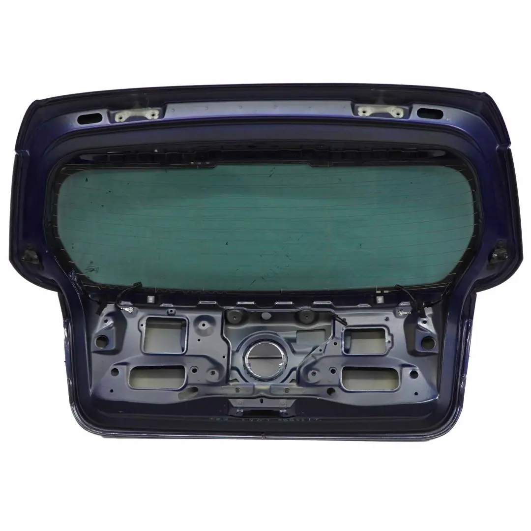 BMW E81 E87 Boot Trunk Lid Tailgate Tiefseeblau Deep Sea Blue Metallic - A76 - SKU 7133898-DSB - Part number 7133898