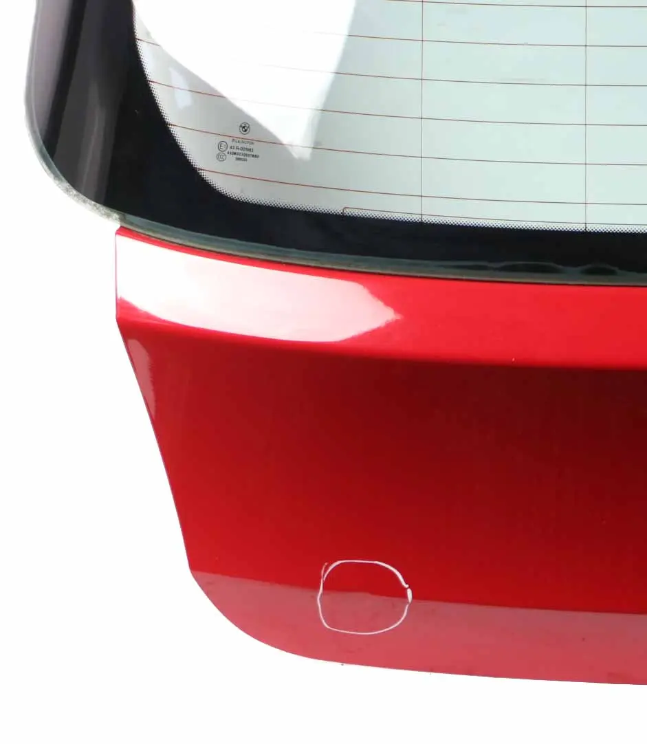 BMW E81 E87 Trunk Lid Tailgate Boot Lid Japanrot Japan Red Rot - 438 - SKU 7133898-JR5 - Part number 7133898