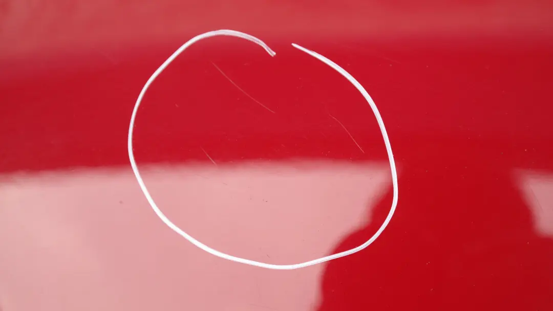  Genuine BMW 1 SERIES E81 E87 Trunk lid Tailgate Boot Lid Karmesinrot Red Rot A61 - SKU 7133898-KAR5 - Part number 41627133898
