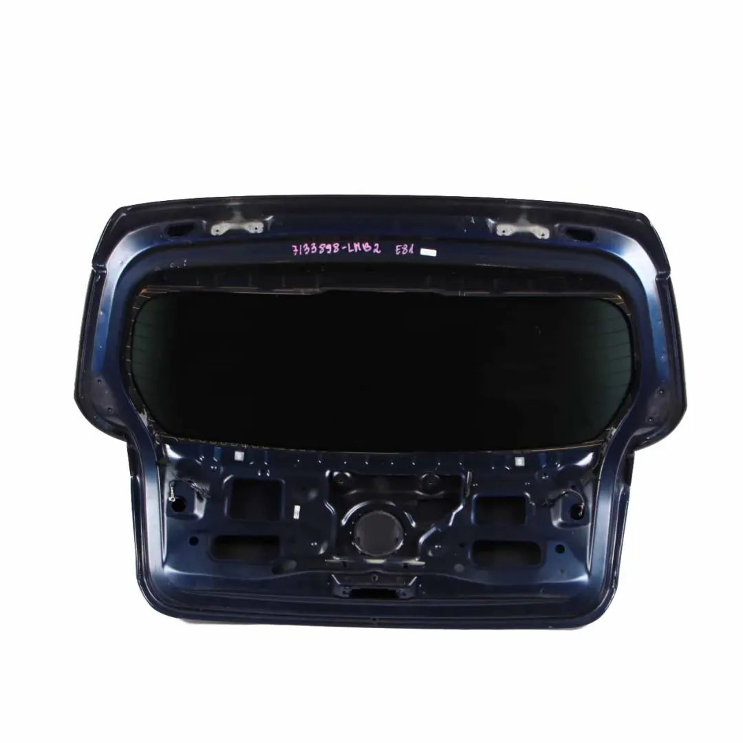 Trunk Lid Tailgate Boot Lid Le Mans Blue Metallic - 381 to BMW E81 E87 with Part number 7133898 BMW E81 E87 Trunk Lid Tailgate Boot Lid Le Mans Blue Metallic - 381 - SKU 7133898-LMB2 - Part number 7133898