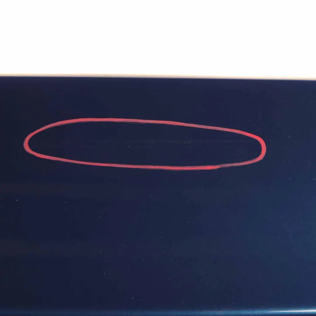 BMW E81 E87 Trunk Lid Tailgate Boot Lid Le Mans Blue Metallic - 381 - SKU 7133898-LMB2 - Part number 7133898