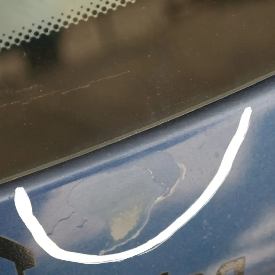 BMW E81 E87 Klapa tylna tył goła le mans blau 381 - SKU 7133898-LMB3 - Numer Części 7133898