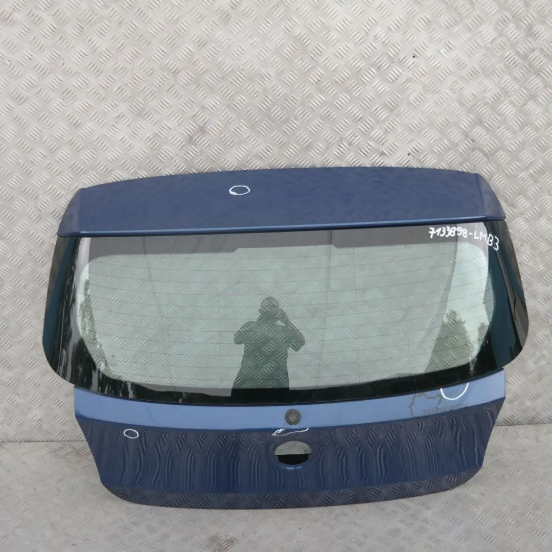 Genuine BMW 1 SERIES E81 E87 E87N Trunk Lid Tailgate Boot Lid Le Mans Blau Blue to with Part number 7133898 Genuine BMW 1 SERIES E81 E87 E87N Trunk Lid Tailgate Boot Lid Le Mans Blau Blue - SKU 7133898-LMB3 - Part number 7133898