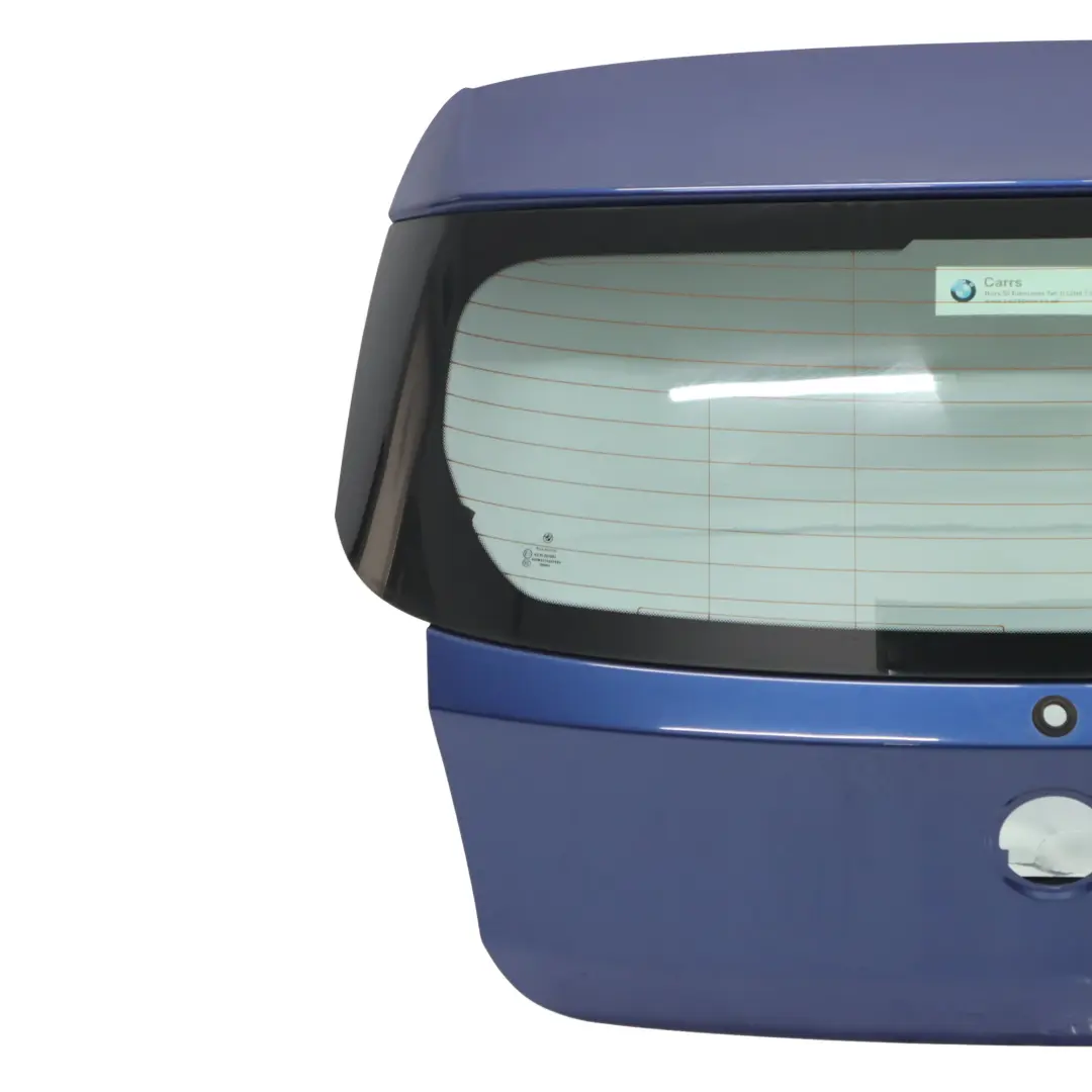 Trunk Lid Tailgate Boot Lid Le Mans Blue Metallic - 381 to BMW E81 E87 with Part number 7133898 BMW E81 E87 Trunk Lid Tailgate Boot Lid Le Mans Blue Metallic - 381 - SKU 7133898-LMB - Part number 7133898