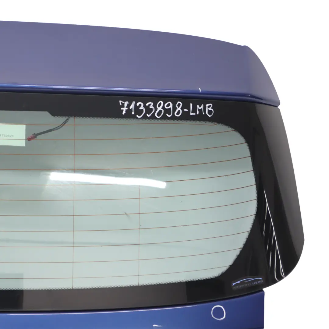 BMW E81 E87 Klapa Pokrywa Bagażnika Le Mans Blue Metallic - 381 - SKU 7133898-LMB - Numer Części 7133898
