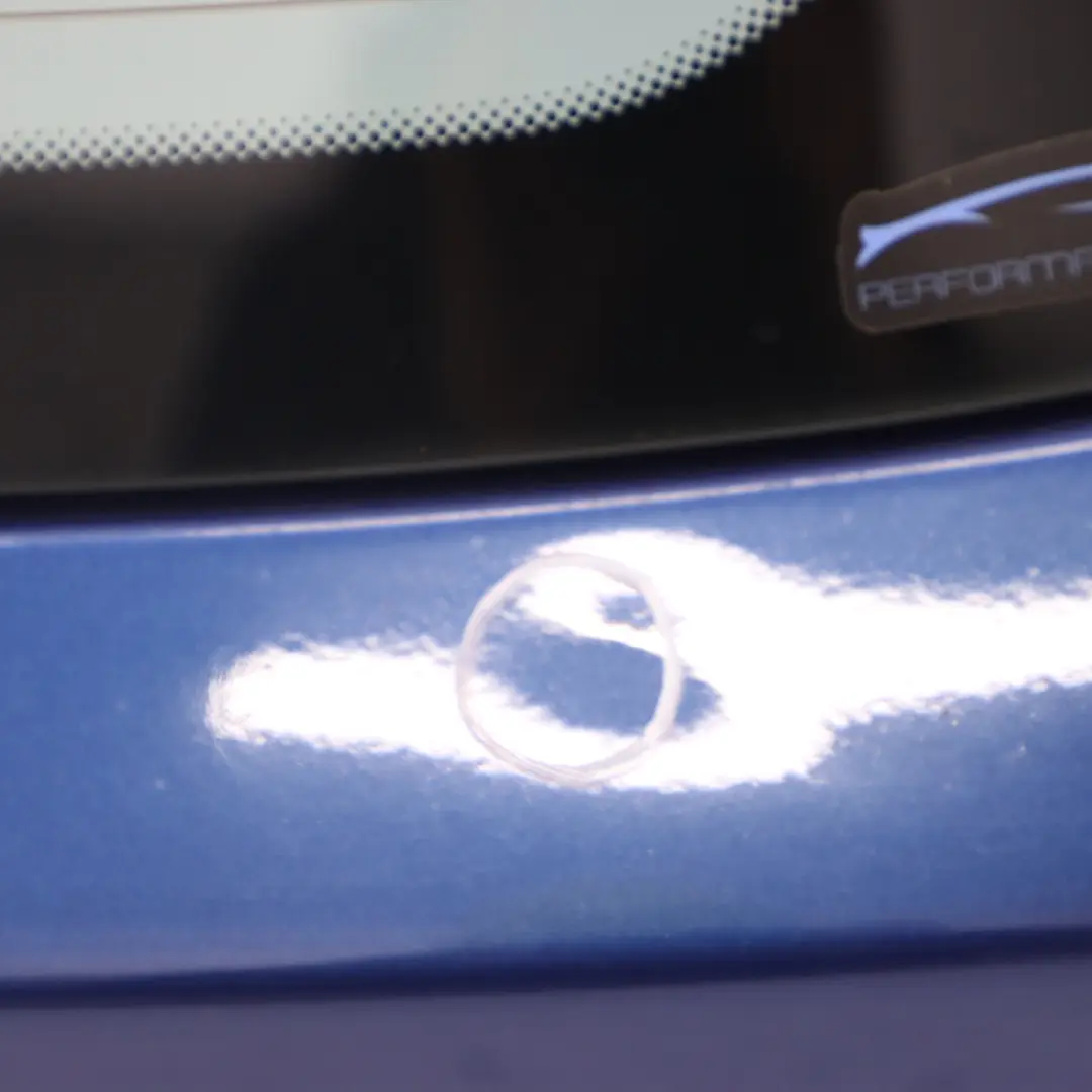 BMW E81 E87 Klapa Pokrywa Bagażnika Le Mans Blue Metallic - 381 - SKU 7133898-LMB - Numer Części 7133898