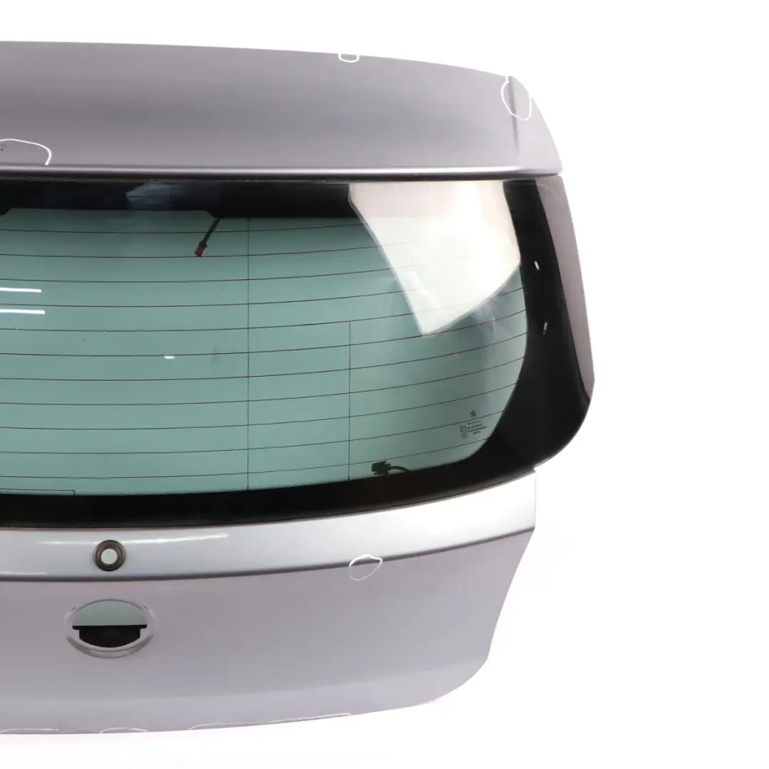 BMW E81 E87 Trunk Lid Tailgate Boot Lid Quarzblau Blue Metallic - A18 - SKU 7133898-QB - Part number 41627133898
