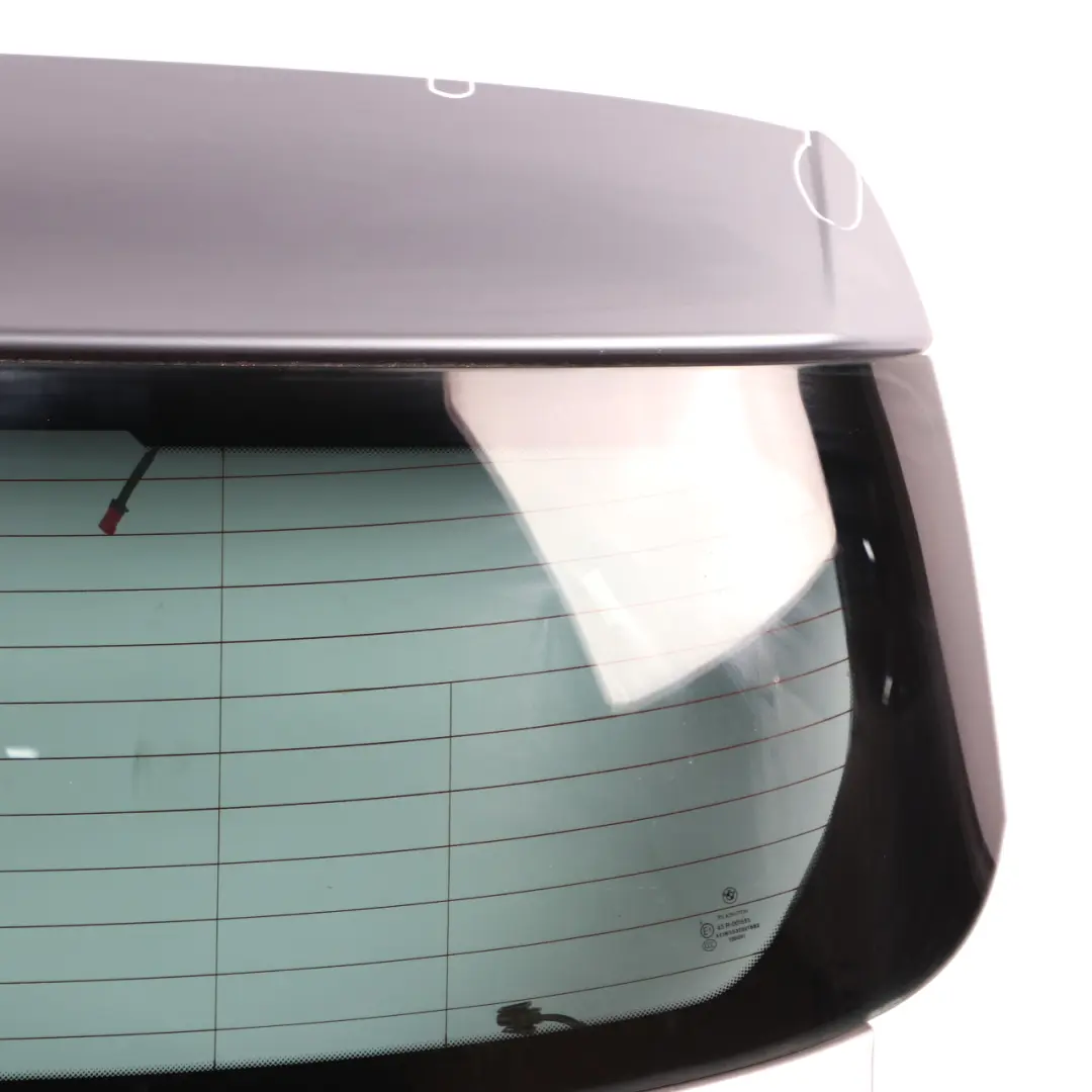 BMW E81 E87 Trunk Lid Tailgate Boot Lid Quarzblau Blue Metallic - A18 - SKU 7133898-QB - Part number 41627133898