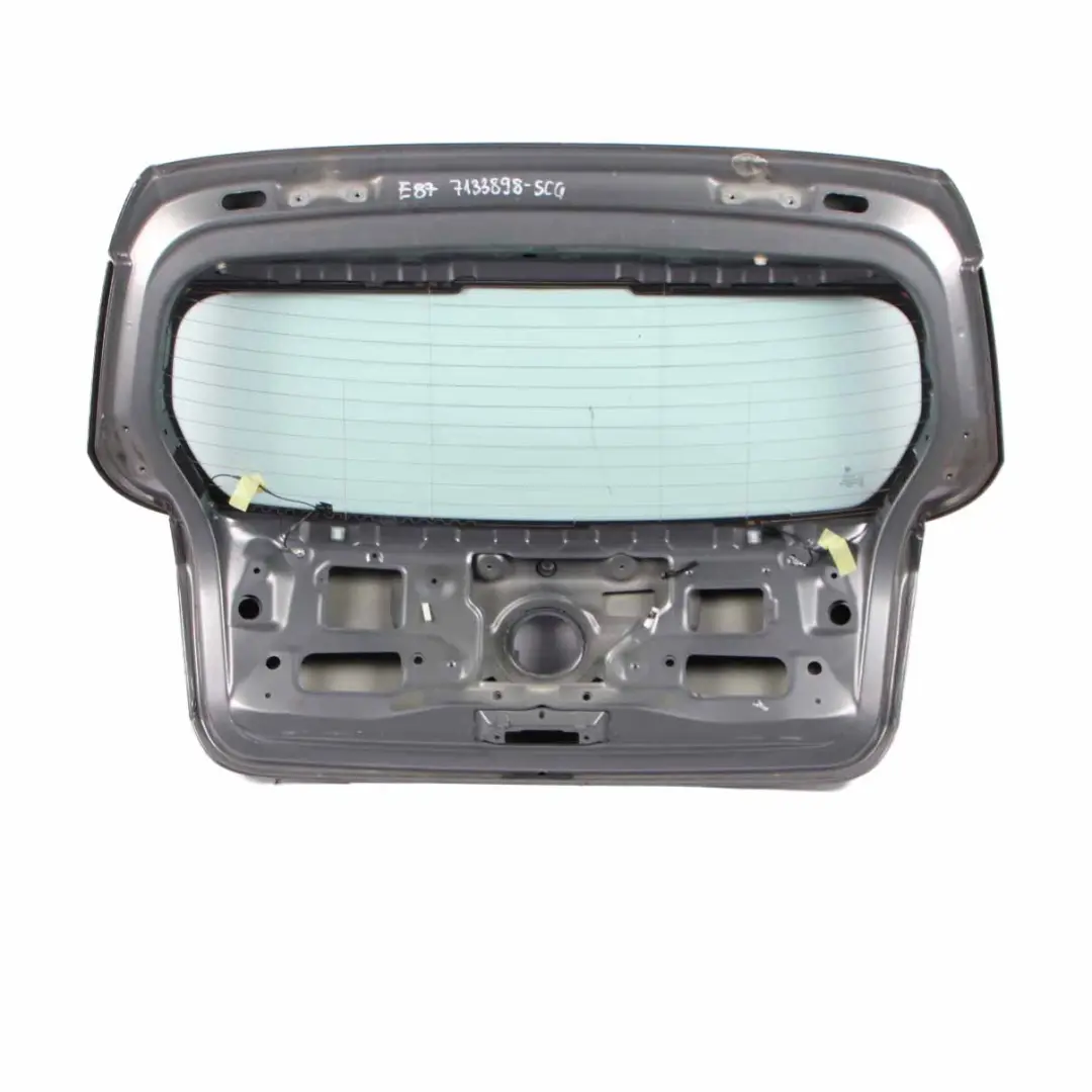 BMW E81 E87 Trunk Lid Tailgate Boot Lid Spacegrau Space Grey Metallic - A52 - SKU 7133898-SCG - Part number 7133898