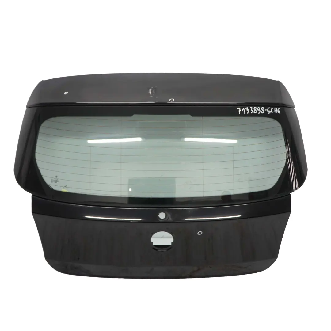 BMW 1 E81 E87 Heckklappe Klappe Hinten Schwarz 2 - 668 - SKU 7133898-SCH6 - Teilenummer 7133898