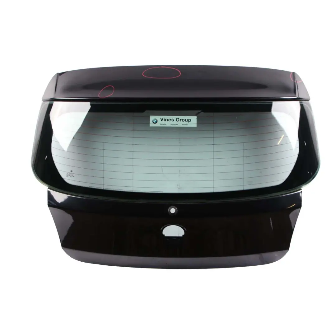 BMW 1 E81 E87 7 Trunk Lid Tailgate Boot Lid Black II Schwarz 2 - 668 - SKU 7133898-SCH7 - Part number 7133898
