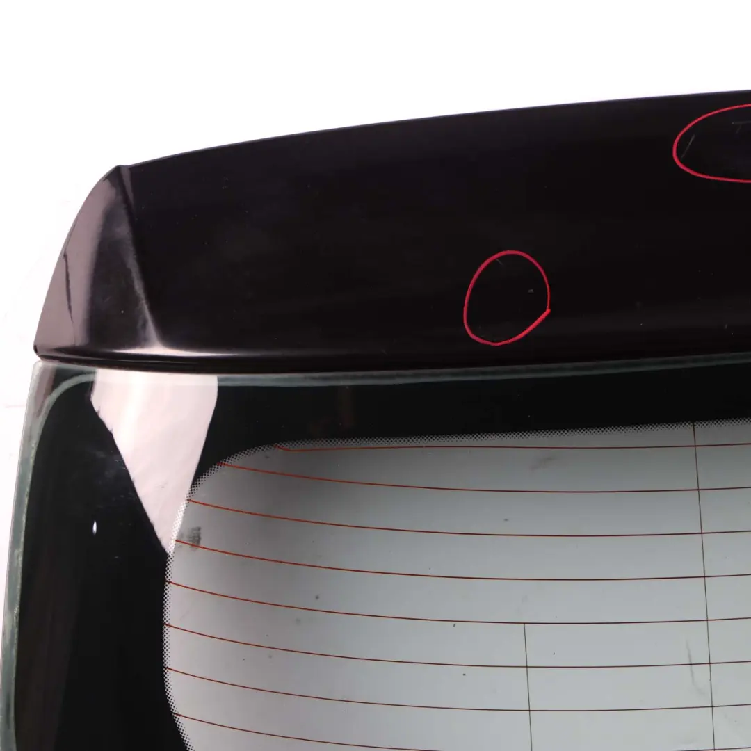 BMW 1 E81 E87 7 Trunk Lid Tailgate Boot Lid Black II Schwarz 2 - 668 - SKU 7133898-SCH7 - Part number 7133898