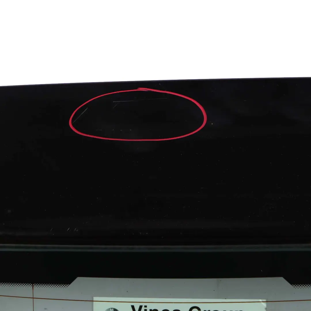 BMW 1 E81 E87 7 Trunk Lid Tailgate Boot Lid Black II Schwarz 2 - 668 - SKU 7133898-SCH7 - Part number 7133898