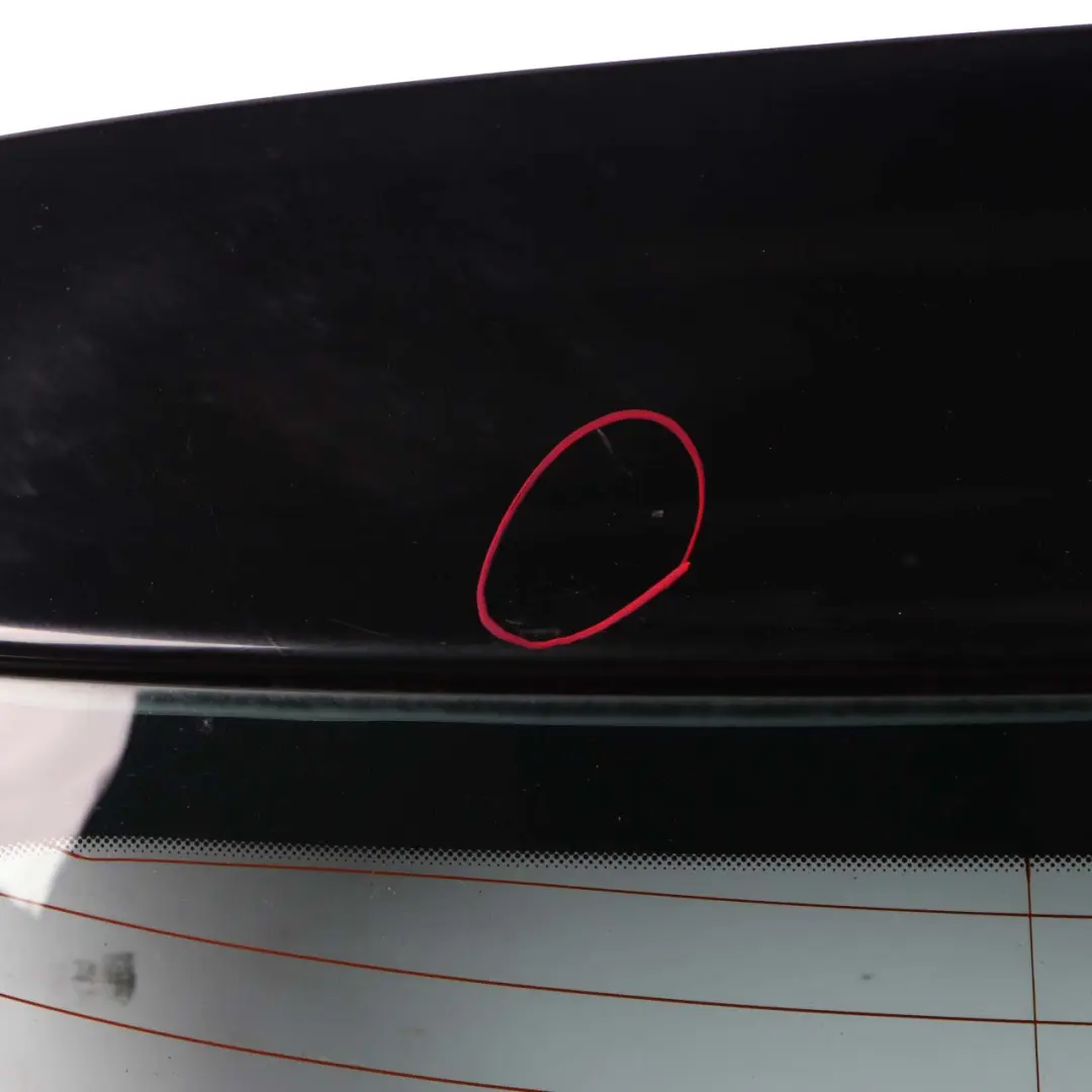 BMW 1 E81 E87 7 Trunk Lid Tailgate Boot Lid Black II Schwarz 2 - 668 - SKU 7133898-SCH7 - Part number 7133898