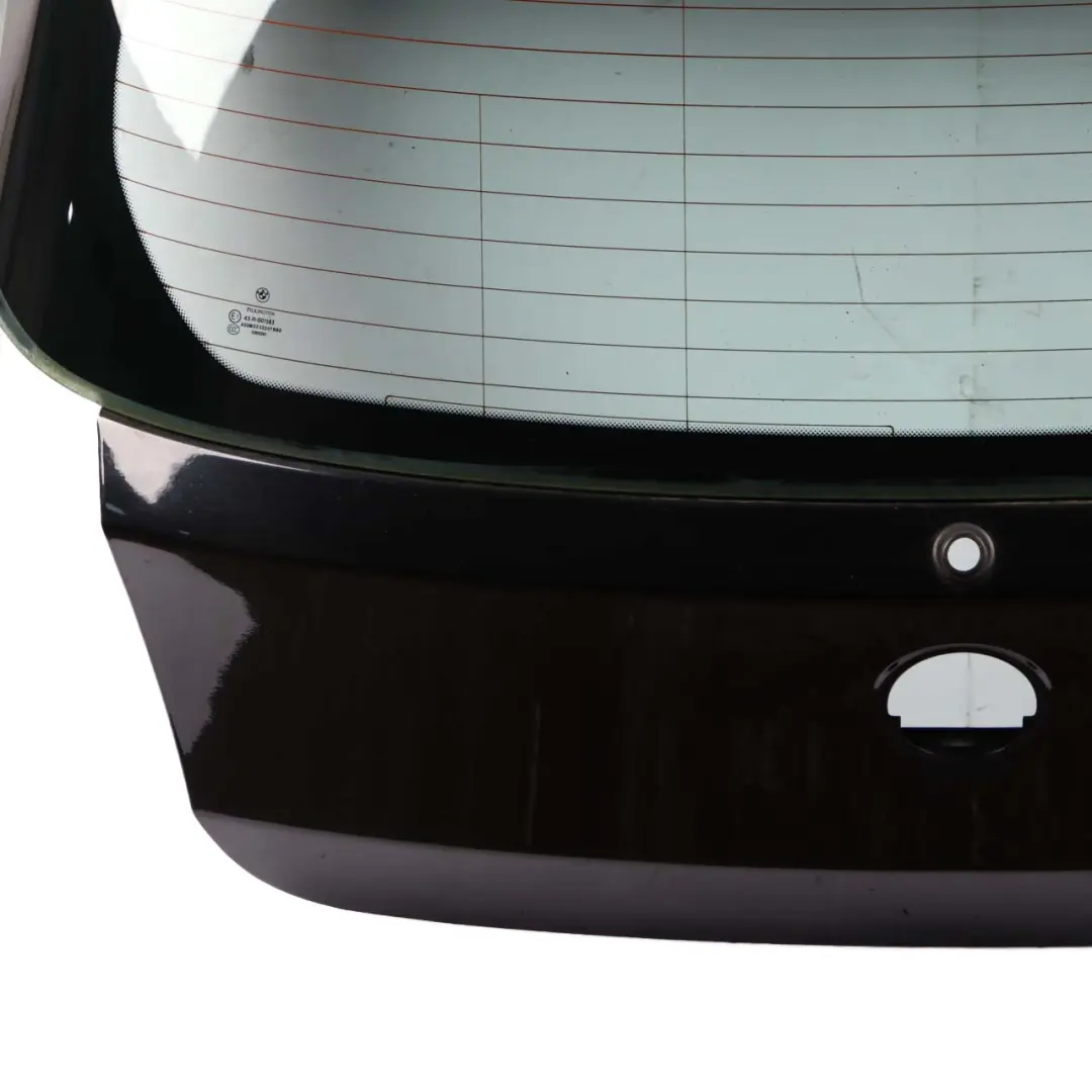 BMW 1 E81 E87 7 Trunk Lid Tailgate Boot Lid Black II Schwarz 2 - 668 - SKU 7133898-SCH7 - Part number 7133898