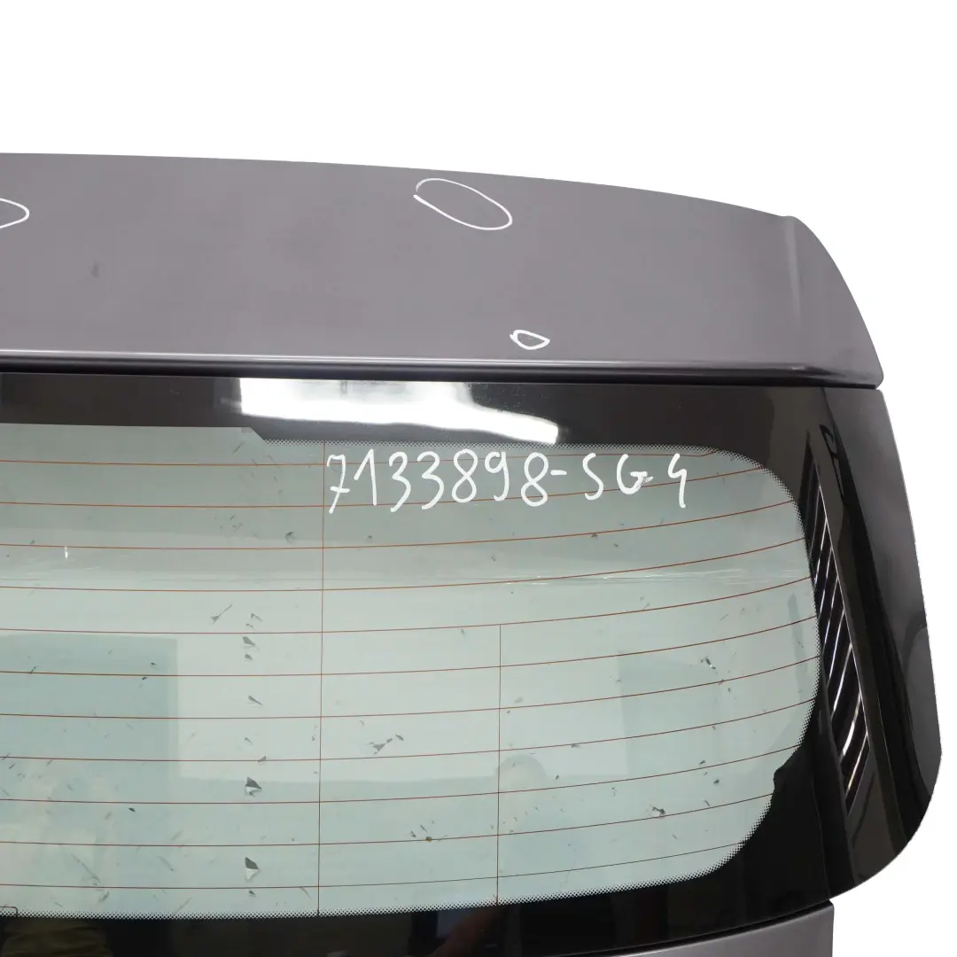 Trunk Lid Tailgate Boot Lid Sparkling Graphite Metallic - A22 to BMW E81 E87 with Part number 7133898 BMW E81 E87 Trunk Lid Tailgate Boot Lid Sparkling Graphite Metallic - A22 - SKU 7133898-SG4 - Part number 7133898