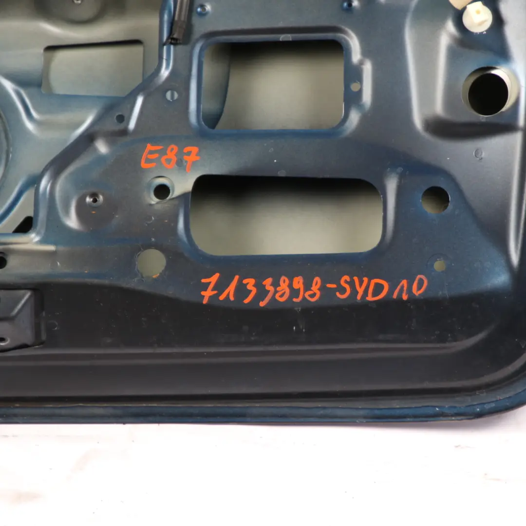 Trunk Lid Tailgate Boot Lid Sydneyblau Sydney Blue Metallic - A19 to BMW E81 E87 with Part number 7133898 BMW E81 E87 Trunk Lid Tailgate Boot Lid Sydneyblau Sydney Blue Metallic - A19 - SKU 7133898-SYD10 - Part number 7133898