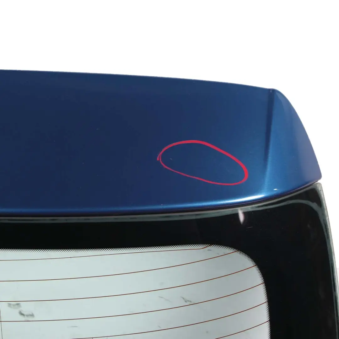 Trunk Lid Tailgate Boot Lid Sydneyblau Sydney Blue Metallic - A19 to BMW E81 E87 with Part number 7133898 BMW E81 E87 Trunk Lid Tailgate Boot Lid Sydneyblau Sydney Blue Metallic - A19 - SKU 7133898-SYD10 - Part number 7133898
