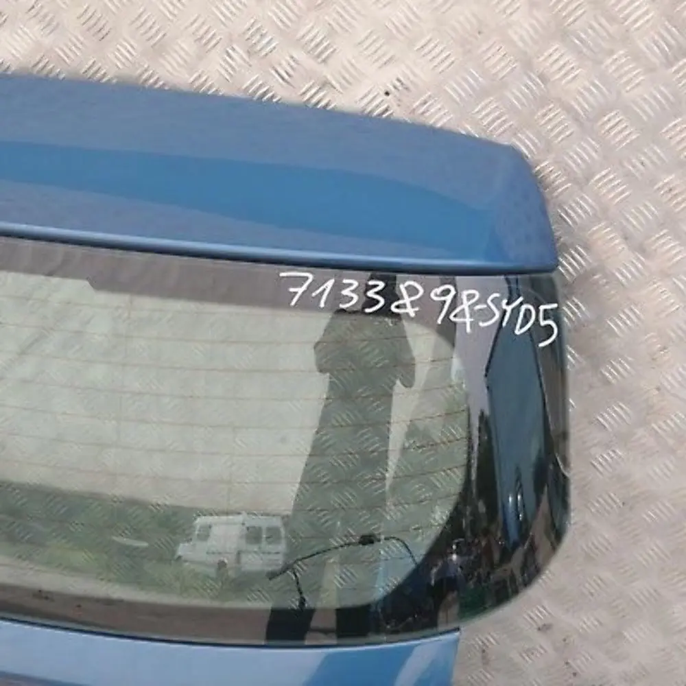  Genuine BMW 1 SERIES 5 E81 E87 E87N Trunk lid Tailgate Boot Lid Sydney Blau Blue - SKU 7133898-SYD5 - Part number 7133898