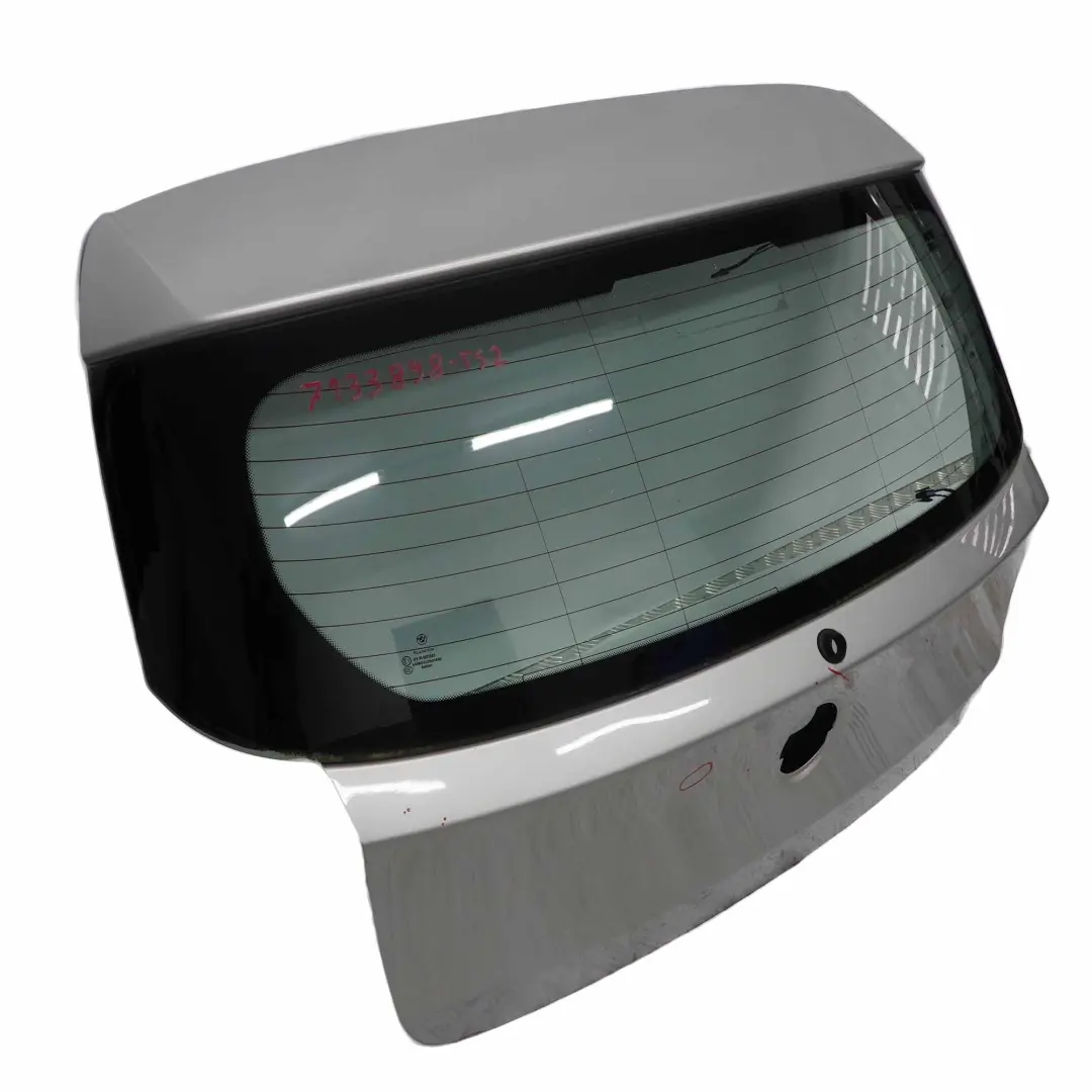 Trunk Lid Tailgate Boot Lid Titansilber Silver Metallic - 354 to BMW E81 E87 with Part number 7133898 BMW E81 E87 Trunk Lid Tailgate Boot Lid Titansilber Silver Metallic - 354 - SKU 7133898-TS2 - Part number 7133898