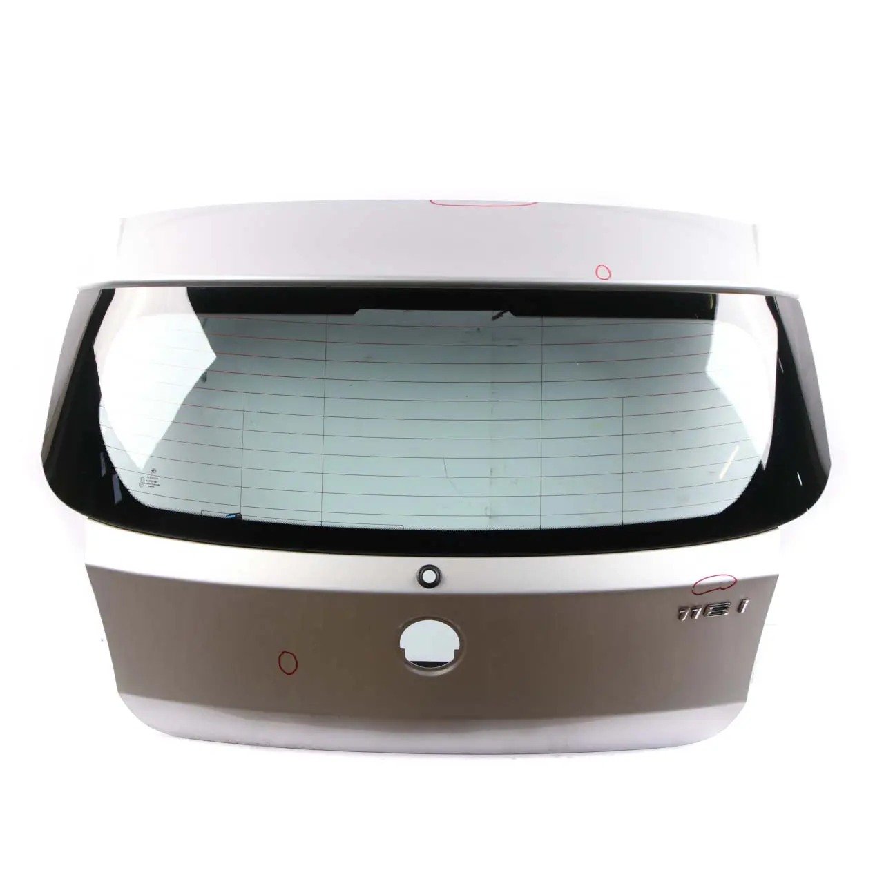 BMW 1 E81 E87 Trunk Lid Tailgate Boot Lid Titansilber Titan Silver - 354