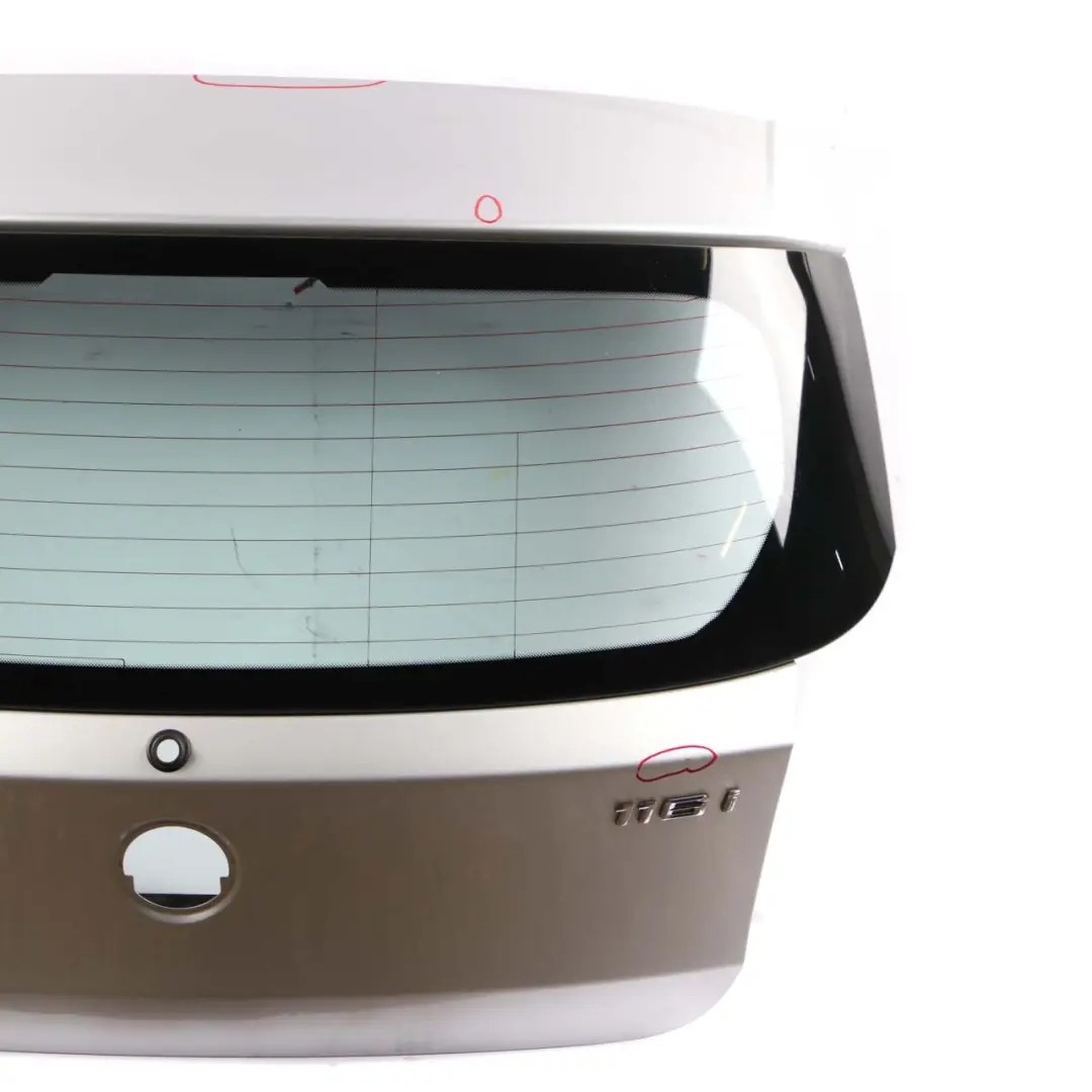 Trunk Lid Tailgate Boot Lid Titansilber Titan Silver - 354 to BMW 1 E81 E87 with Part number 7133898 BMW 1 E81 E87 Trunk Lid Tailgate Boot Lid Titansilber Titan Silver - 354 - SKU 7133898-TS3 - Part number 7133898