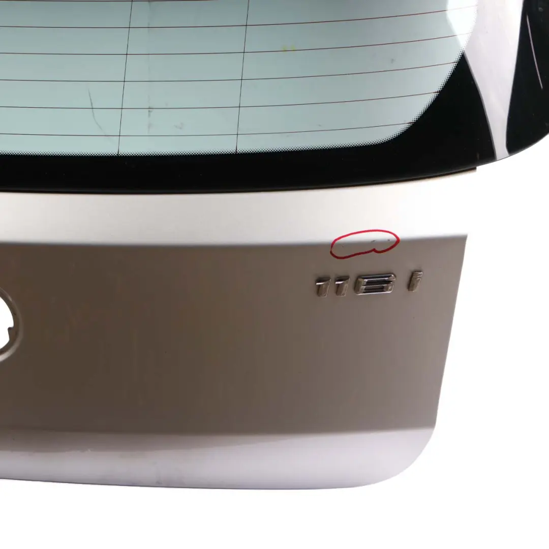 BMW 1 E81 E87 Trunk Lid Tailgate Boot Lid Titansilber Titan Silver - 354 - SKU 7133898-TS3 - Part number 7133898