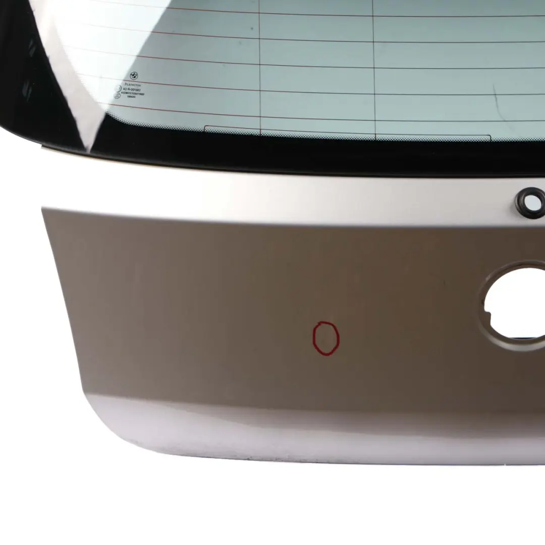 Trunk Lid Tailgate Boot Lid Titansilber Titan Silver - 354 to BMW 1 E81 E87 with Part number 7133898 BMW 1 E81 E87 Trunk Lid Tailgate Boot Lid Titansilber Titan Silver - 354 - SKU 7133898-TS3 - Part number 7133898