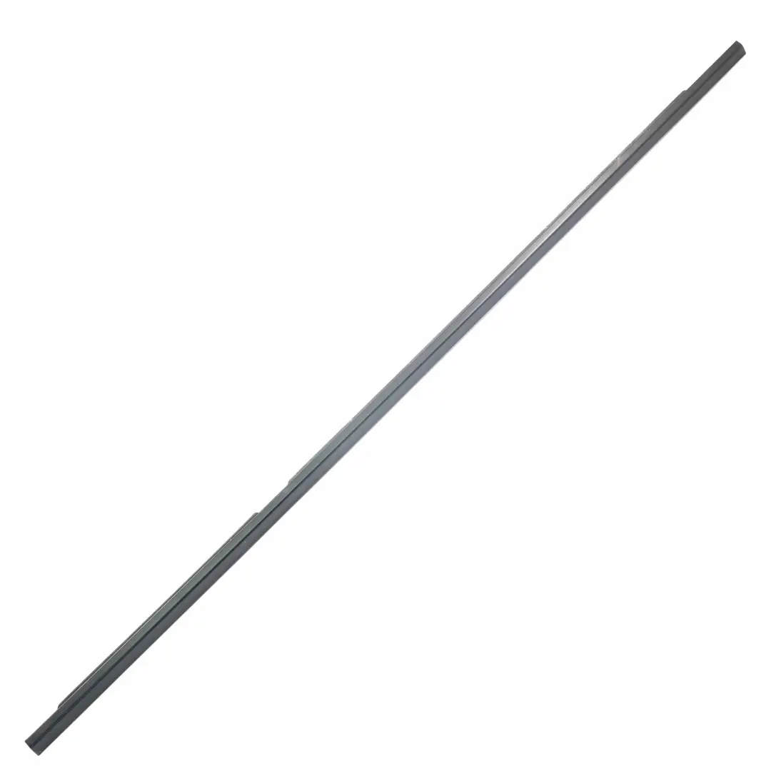 BMW E60 E61 Door Channel Rear Right O/S Covering Trim Strip Black - SKU 7133928 - Part number 7133928