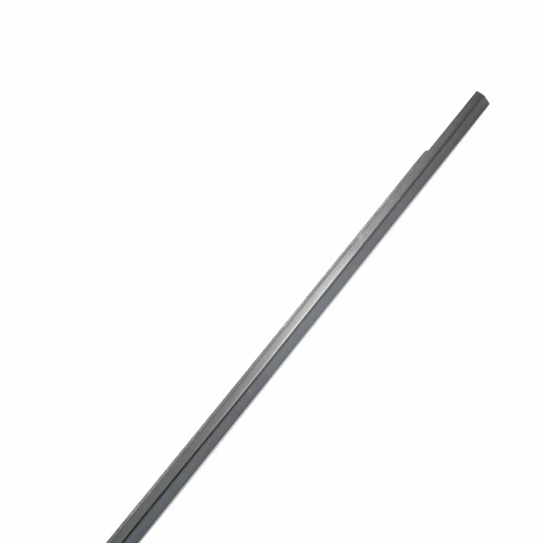 BMW E60 E61 Door Channel Rear Right O/S Covering Trim Strip Black - SKU 7133928 - Part number 7133928