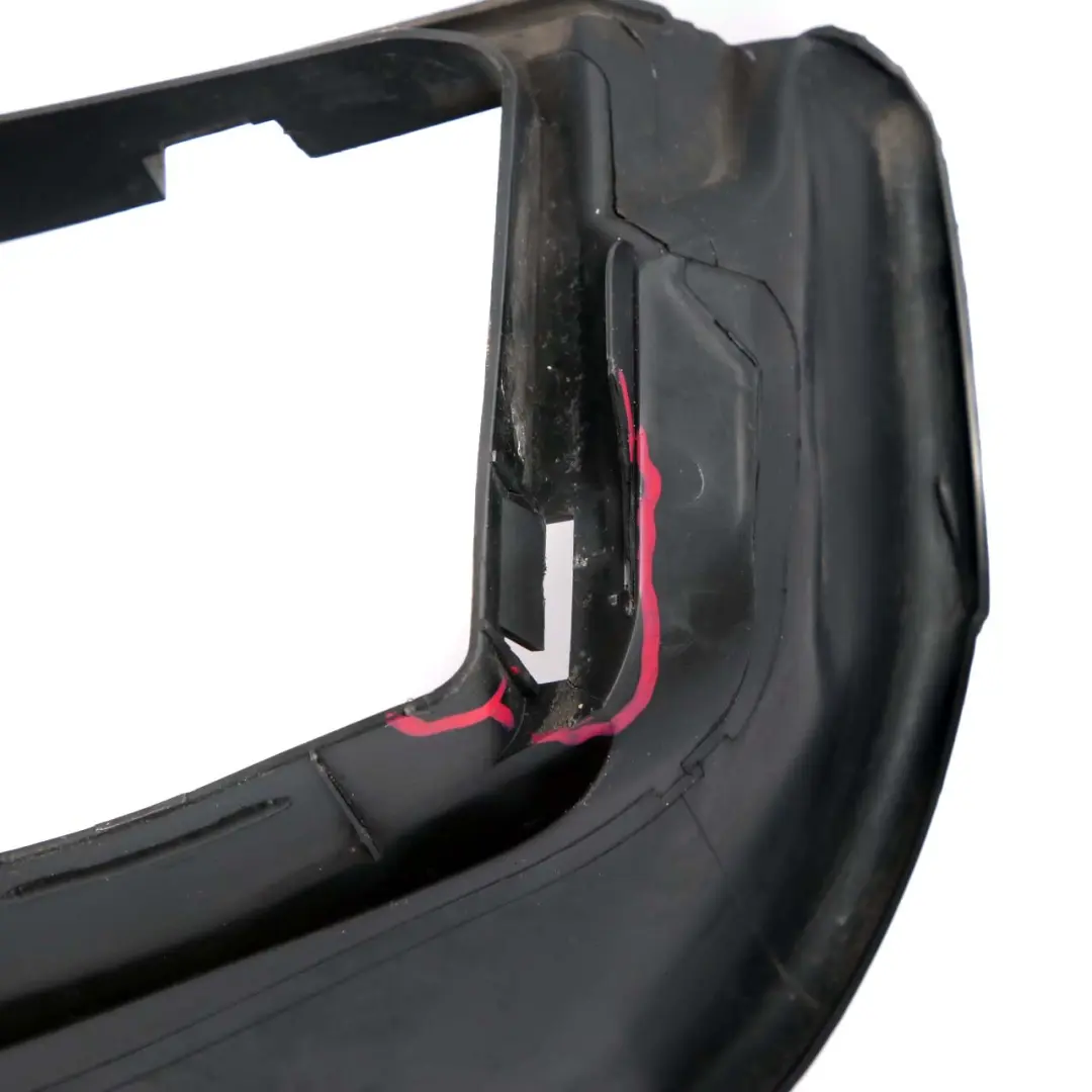 BMW 3 E90 E91 Front Slam Panel Air Intake Duct Grill Top Shroud - SKU 7134099-1 - Part number 7134099