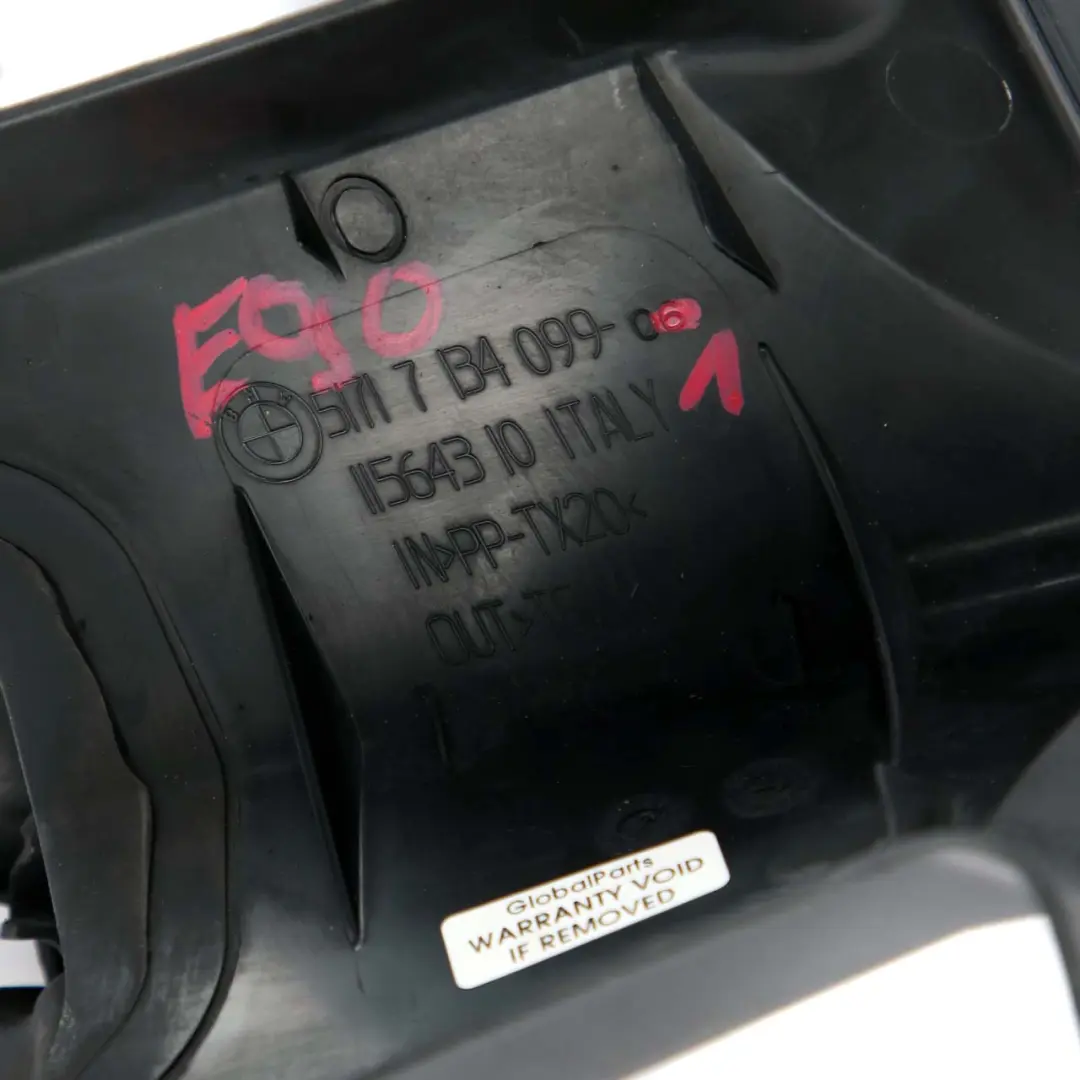 Frente Slam Panel conducto admisión aire parrilla superior Shroud para BMW 3 E90 E91 con número de pieza 7134099 BMW 3 E90 E91 Frente Slam Panel conducto admisión aire parrilla superior Shroud - SKU 7134099-1 - Número de pieza 7134099