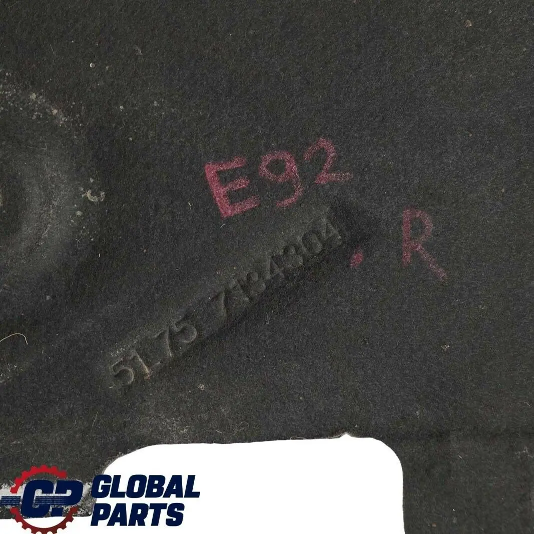 BMW 3 er E92 E93 Unterbodenverkleidung Schutz Abdeckung Rechts - SKU 7134304 - Teilenummer 7134304