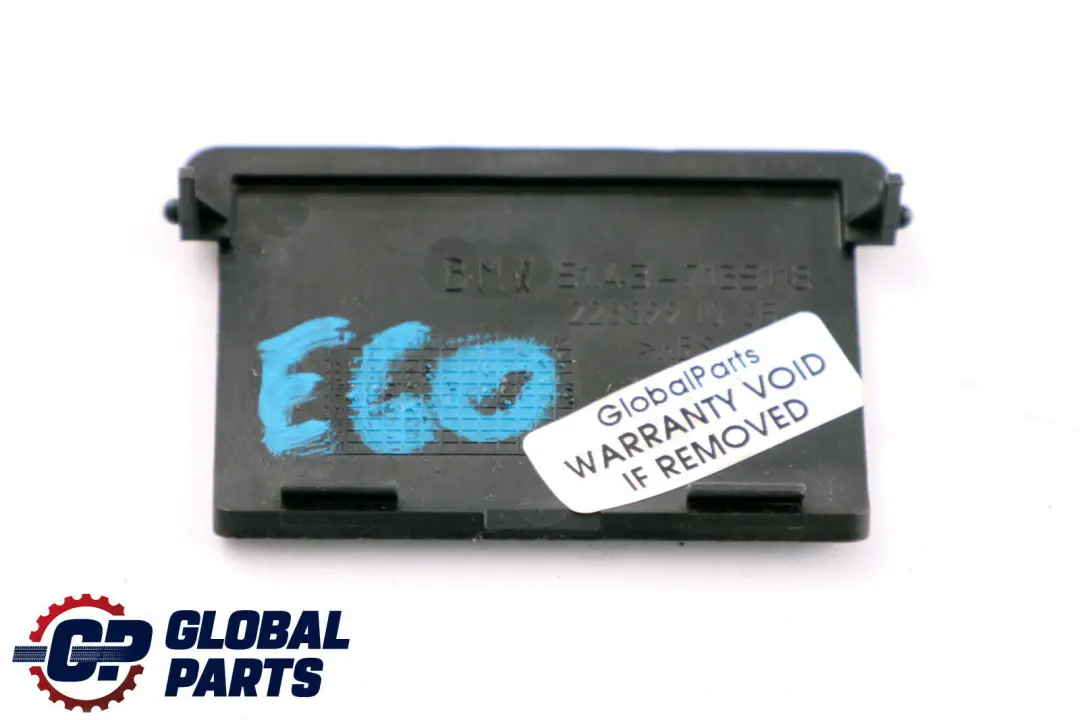 Cache de Fiche OBD avant droite SCHWARZ pour BMW Serie E60 E61 à propos du numéro de pièce 51437135119 BMW Serie E60 E61 Cache de Fiche OBD avant droite SCHWARZ - SKU 7135119 - Numéro de pièce 51437135119