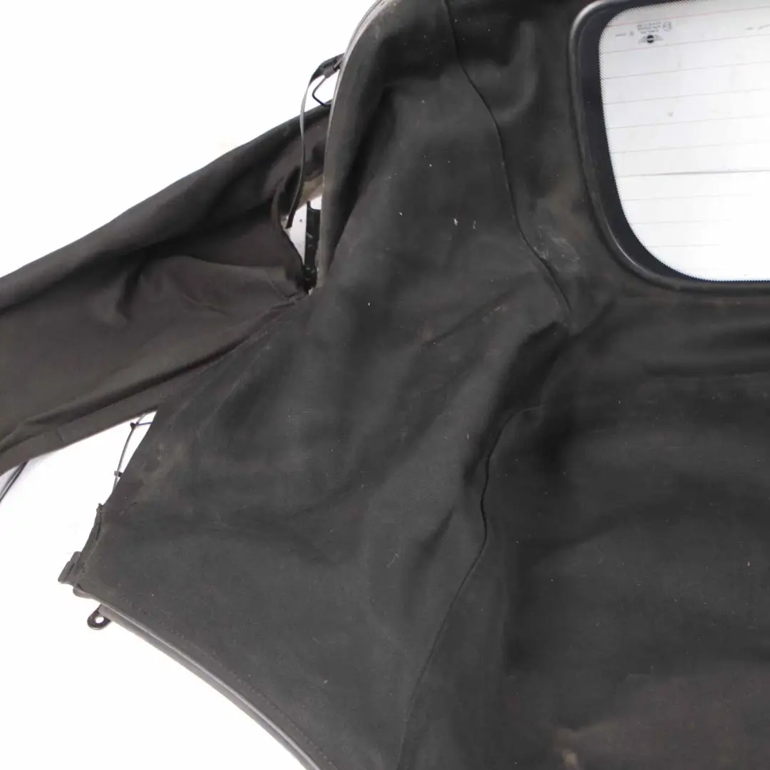 Tapa blanda Cabrio Convertible Techo Plegable Lona Negro para Mini R52 con número de pieza 7135290 Mini R52 Tapa blanda Cabrio Convertible Techo Plegable Lona Negro - SKU 7135290 - Número de pieza 7135290