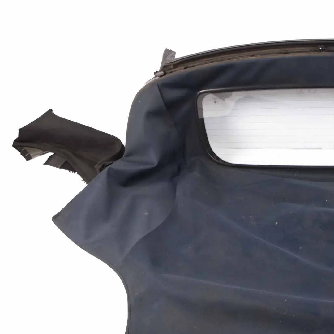 Techo Convertible Tapa Blanda Plegable Azul Oscuro para Mini Cooper One R52 Cabrio con número de pieza 7135291 Mini Cooper One R52 Cabrio Techo Convertible Tapa Blanda Plegable Azul Oscuro - SKU 7135291 - Número de pieza 7135291