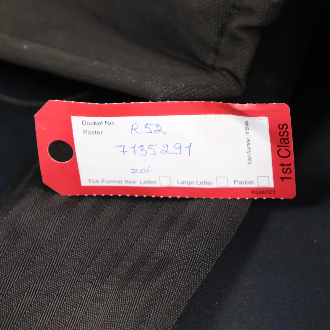 Dach Materiał Niebieski Szyba do Mini Cabrio R52 o numerze 7135291 Mini Cabrio R52 Dach Materiał Niebieski Szyba - SKU 7135291 - Numer Części 7135291