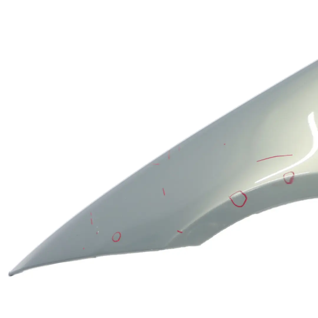 BMW E90 E91 Side Panel Fender Wing Front Left N/S Arktis Arctic Metallic - A34 - SKU 7135679-AM2 - Part number 7135679