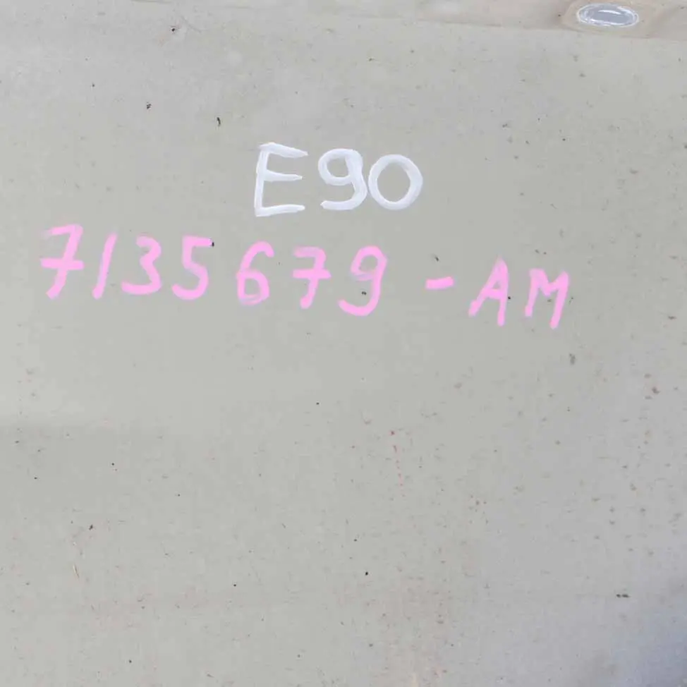 Side Panel Fender Wing Front Left N/S Arktis Arctic Metallic - A34 to BMW E90 E91 with Part number 7135679 BMW E90 E91 Side Panel Fender Wing Front Left N/S Arktis Arctic Metallic - A34 - SKU 7135679-AM3 - Part number 7135679