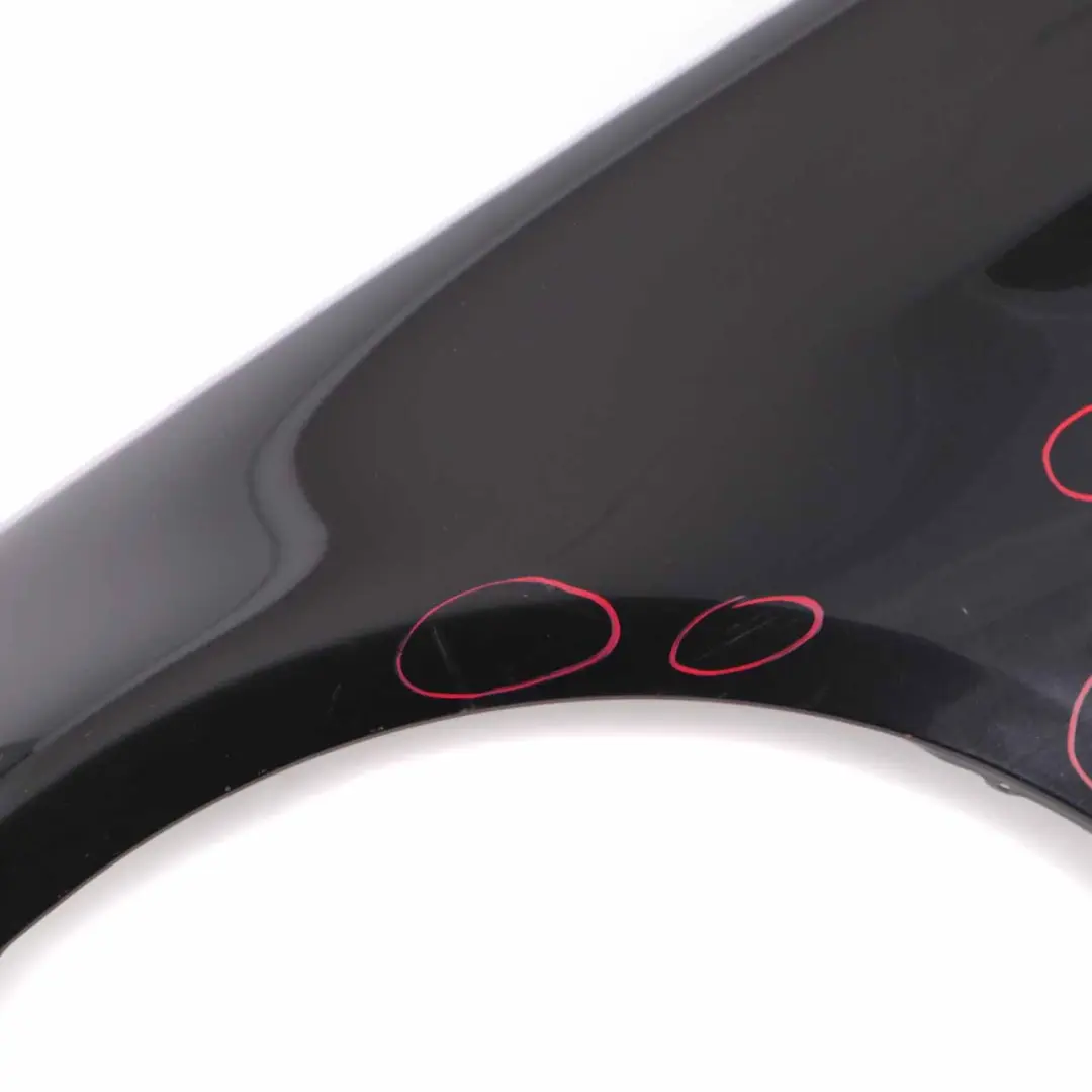 Side Panel Fender Wing Front Left N/S Black Sapphire - 475 to BMW E90 E91 with Part number 7135679 BMW E90 E91 Side Panel Fender Wing Front Left N/S Black Sapphire - 475 - SKU 7135679-BS7 - Part number 7135679