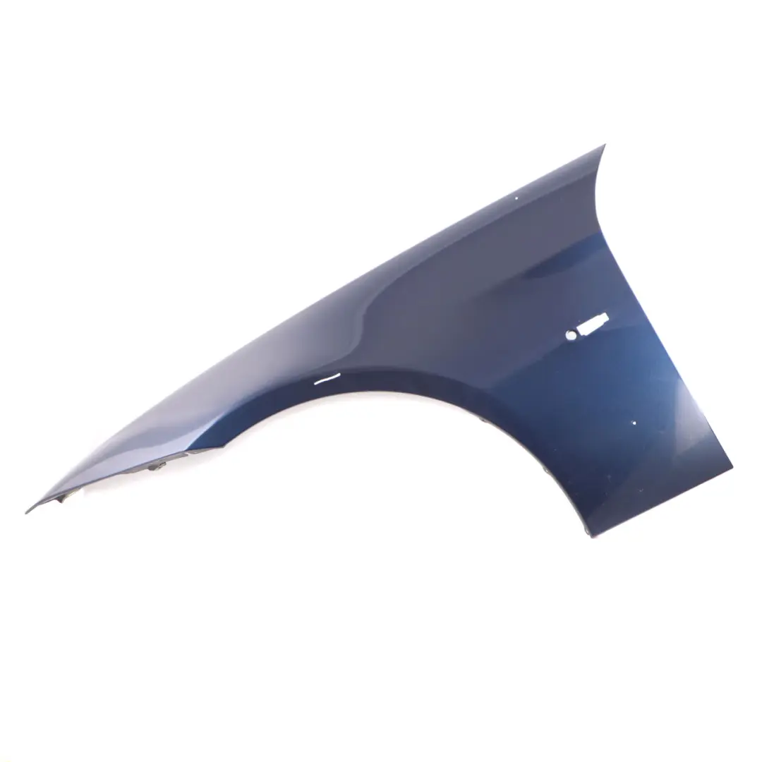 Side Panel Fender Wing Front Left N/S Tiefseeblau Blue - A76 to BMW E90 E91 with Part number 7135679 BMW E90 E91 Side Panel Fender Wing Front Left N/S Tiefseeblau Blue - A76 - SKU 7135679-DSB1 - Part number 7135679