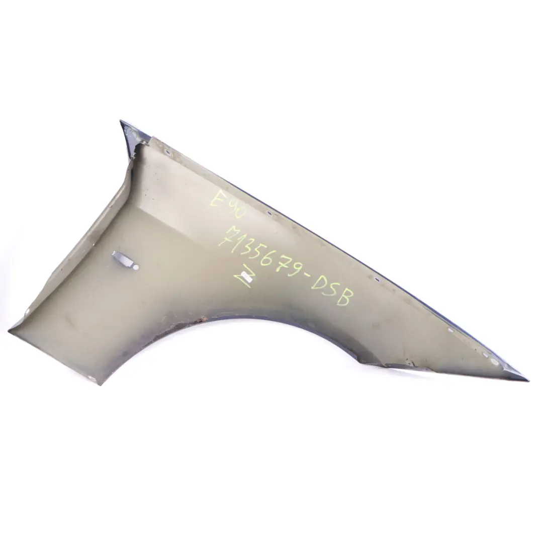 Side Panel Fender Wing Front Left N/S Tiefseeblau Blue - A76 to BMW E90 E91 with Part number 7135679 BMW E90 E91 Side Panel Fender Wing Front Left N/S Tiefseeblau Blue - A76 - SKU 7135679-DSB1 - Part number 7135679