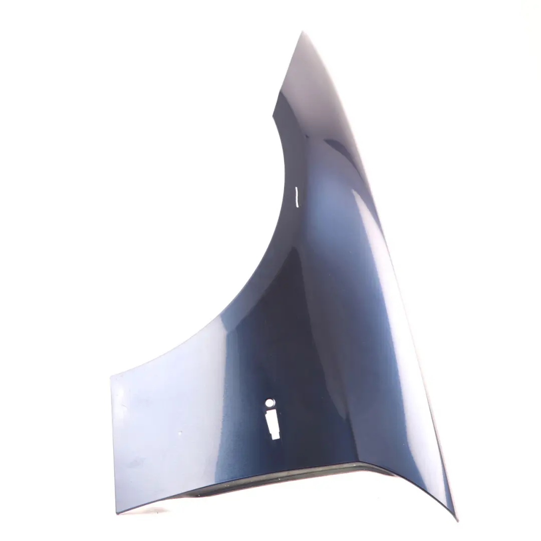 BMW E90 E91 Side Panel Fender Wing Front Left N/S Tiefseeblau Blue - A76 - SKU 7135679-DSB1 - Part number 7135679