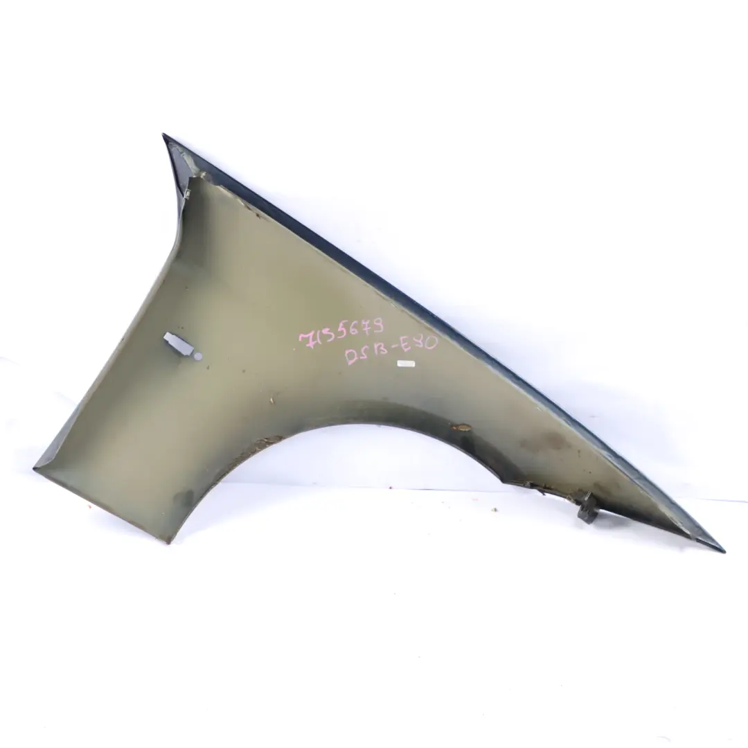 BMW E90 E91 Panel Lateral Guardabarros Ala Delantera Izquierda Tiefseeblau - A76 - SKU 7135679-DSB - Número de pieza 7135679