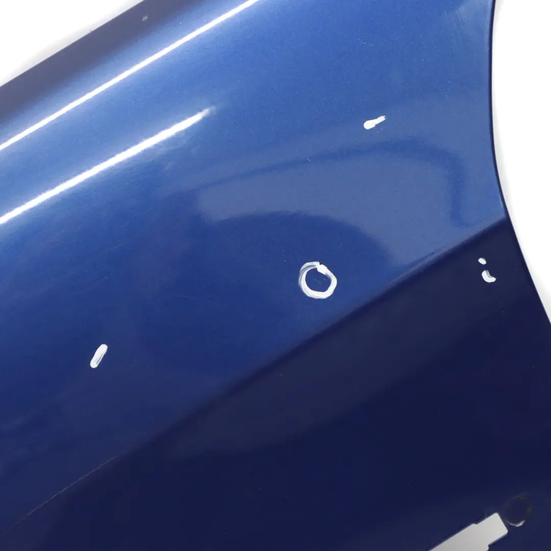 BMW E90 E91 Panneau Latéral Aile Avant Gauche Le Mans Blau Blue - 381 - SKU 7135679-LMB2 - Numéro de pièce 7135679