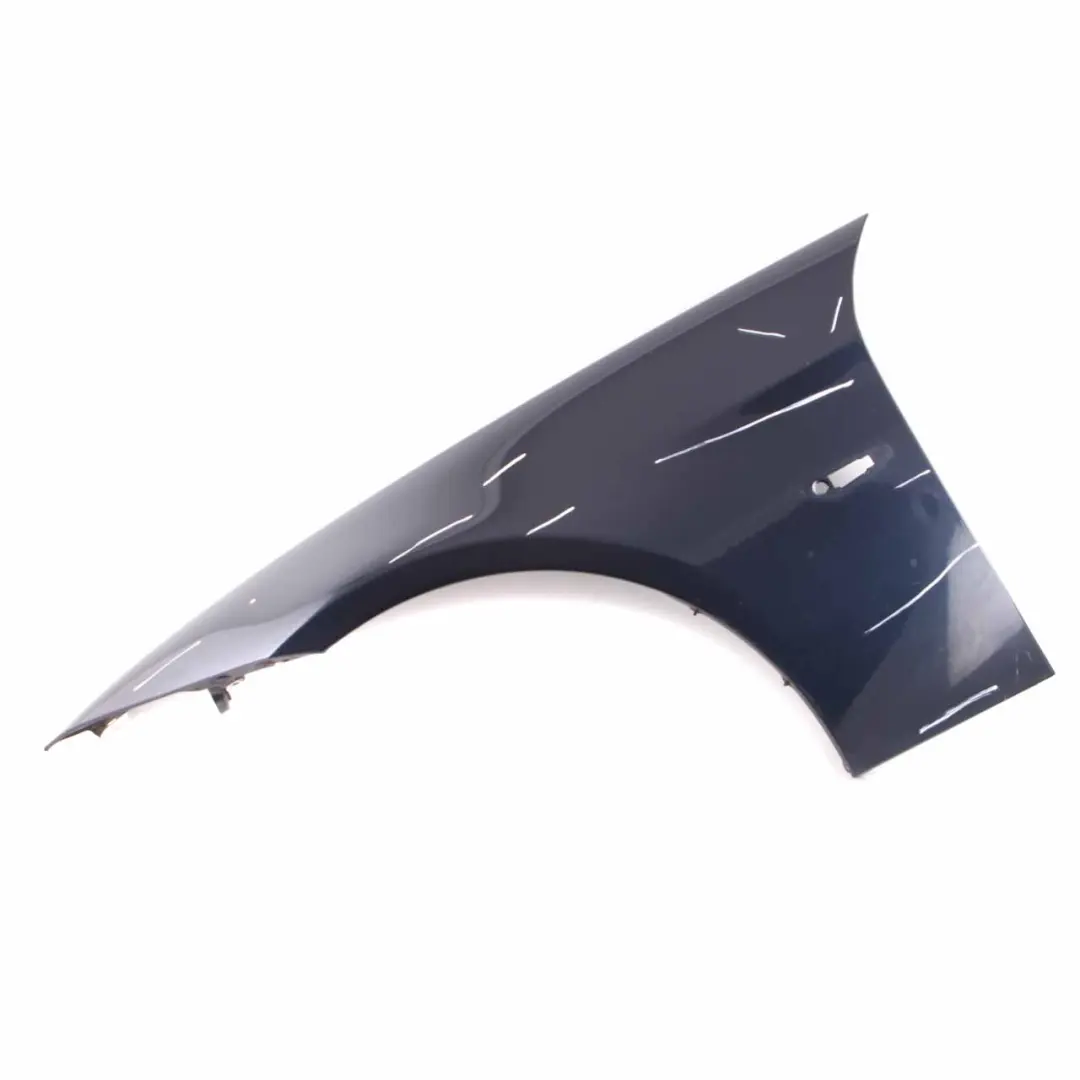 Side Panel Fender Wing Front Left N/S Monacoblau Blue - A35 to BMW E90 E91 with Part number 7135679 BMW E90 E91 Side Panel Fender Wing Front Left N/S Monacoblau Blue - A35 - SKU 7135679-MB1 - Part number 7135679