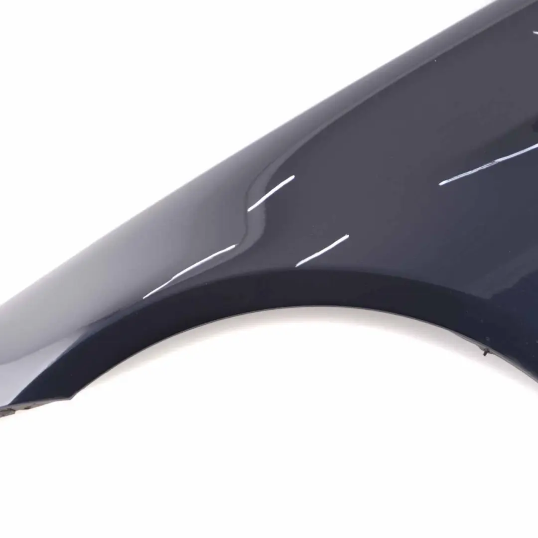 BMW E90 E91 Side Panel Fender Wing Front Left N/S Monacoblau Blue - A35 - SKU 7135679-MB1 - Part number 7135679