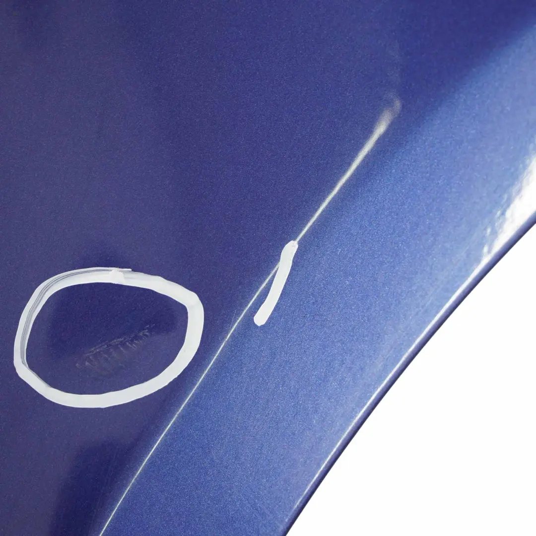 BMW E90 E91 Aile Latérale Avant Gauche Bleu Montegoblau Metallic - A51 - SKU 7135679-MTB3 - Numéro de pièce 7135679